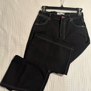 Reformation Cowboy High Rise Straight Jeans